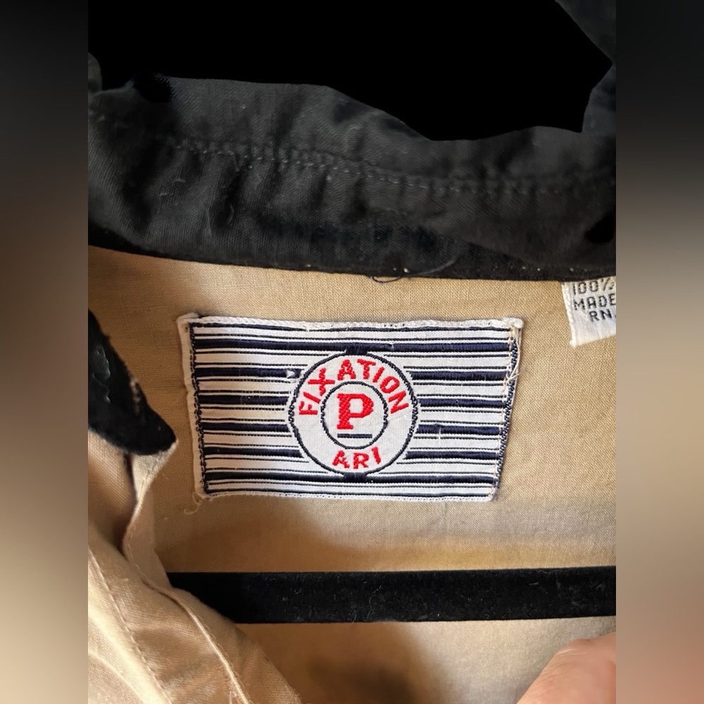 90’s Fixation Multicolor Patchwork Button Down - image 5